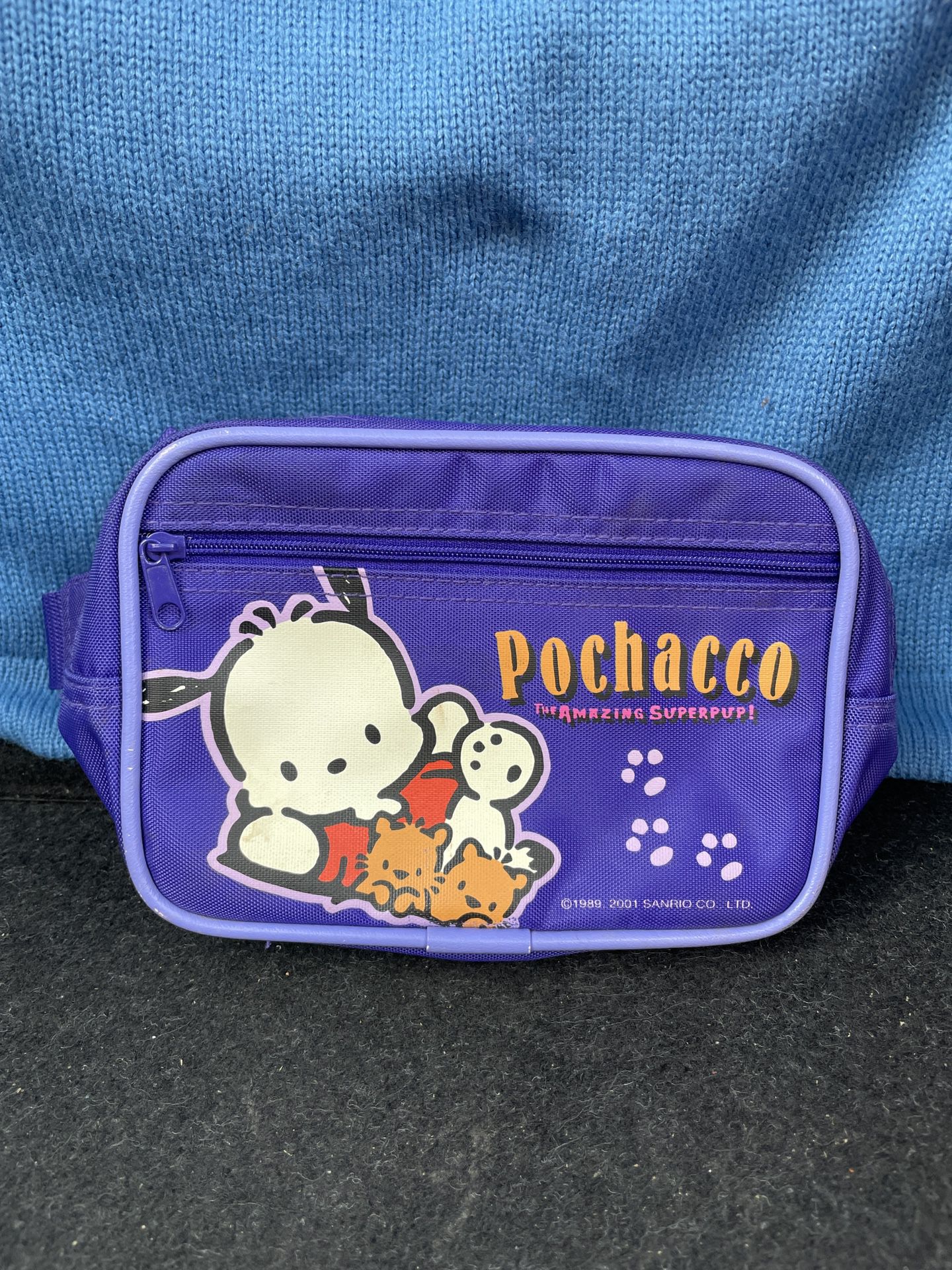 Rare Vintage 2001 Sanrio Pochacco Fanny Pack Purse Bag
