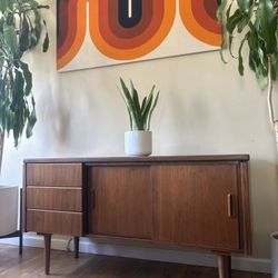 Beautiful Modern Record Credenza