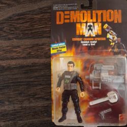 Mattel 1993 Demolition Man Combat Canon Spartan 5 Inch Action Figure