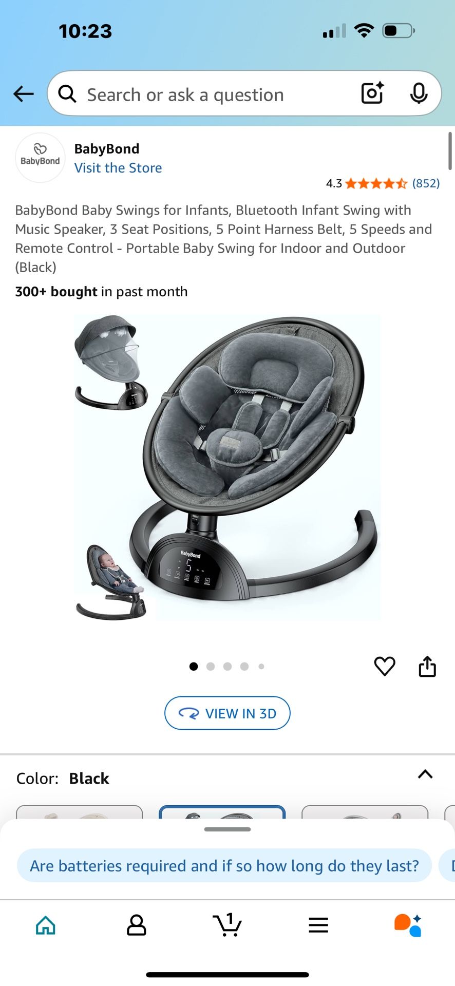Babybond Swing