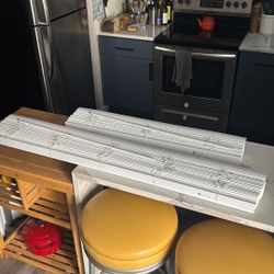 2” White Faux Wood Cordless Blinds (multiple)