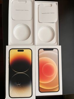 iPhone 12 & iPhone 14 Pro Max Boxes only
