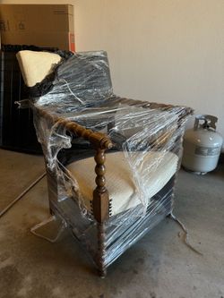 Vintage handcrafted chair