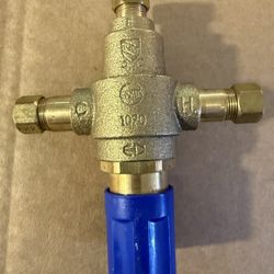 PROFLO PFMVTS38 3/8" Thermostatic Mixing Valve - Single Outlets ASSE 1070- Brass