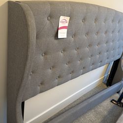 Grey Coaster King size Bed