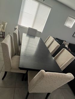 Wood table