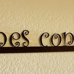 Wines Constantly Metal Sign 