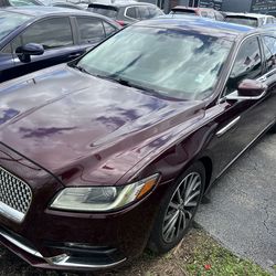 2017 Lincoln Continental luxury
