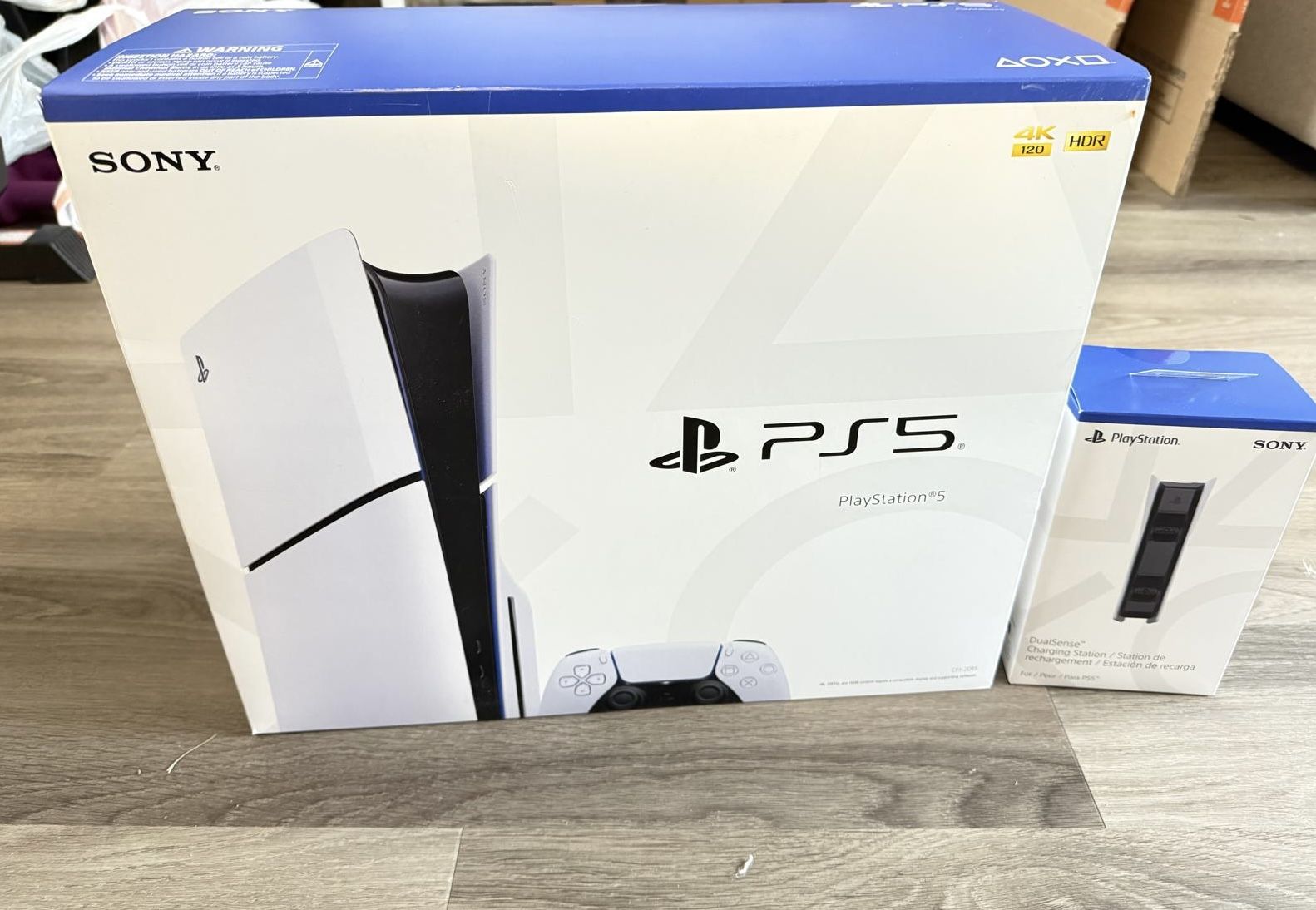 Brand New Sony PS5 With Dual Charging Station