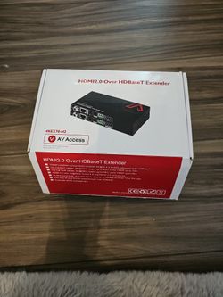 HDMI2.0 Over HdBaseT Extender