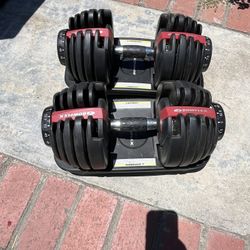Dumbbells 52.5 Bow flex