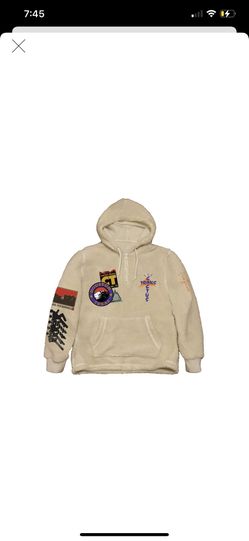 Travis Scott cactus trails Sherpa hoodie size S mens