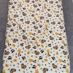 Crib mattress with 2 covers