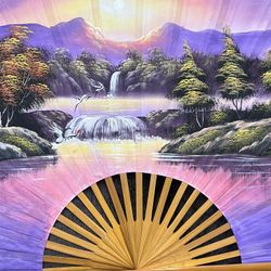 Vintage Large Decor Fan