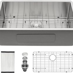 30 Inch Undermount Kitchen Sink - Beslend 30x18x10 Inch Undermount Stainless Steel Kitchen Sink