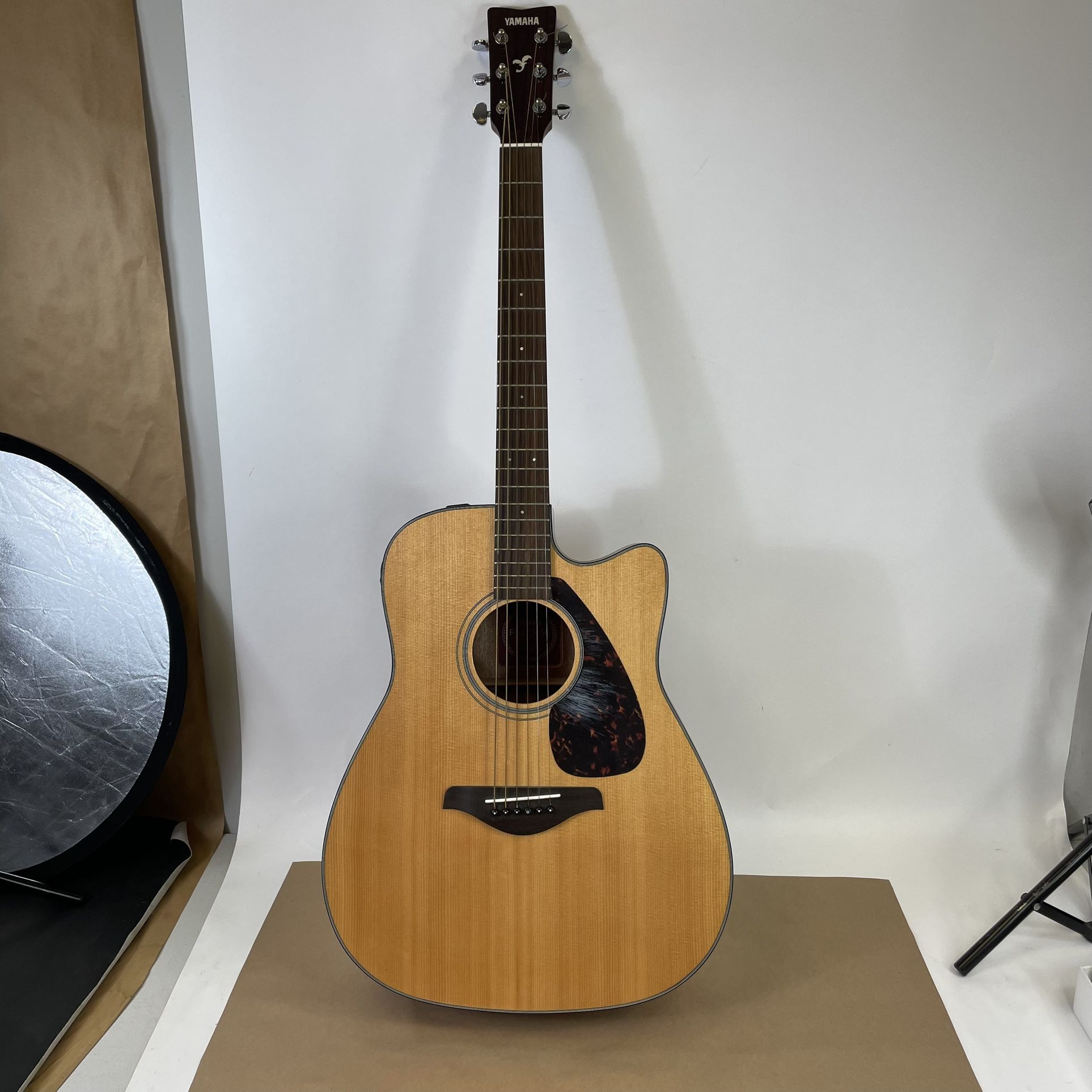 As Is Yamaha FGX700SC Acoustic Guitar