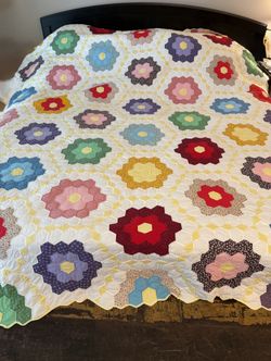 Flawless Quilt - Flower Garden Quilt 