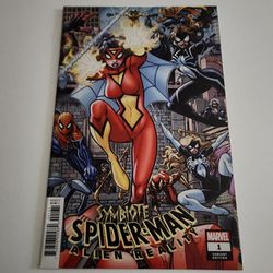 Symbiote Spider-Man Alien Reality Marvel #1 Variant NM Extrinsic Comic Book Girl