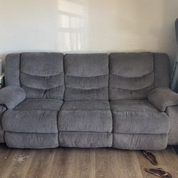 Grey Soft Corduroy Fabric 