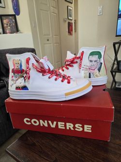 CLOT x Converse custom hand painted Chucks.