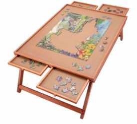 Bits & Pieces Jumbo Puzzle Plateau 1500 — $40
