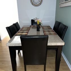 Marble Dining Room Table 