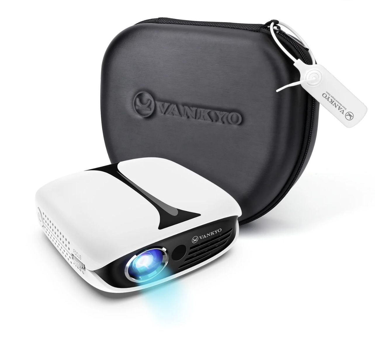 NEW VANKYO Burger 101 1080p Mini DPL Projector - White