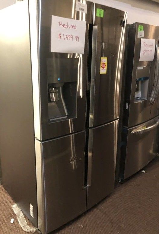 Samsung 4 Door Refrigerator 🙈⚡️🍂🍂⏰⏰🔥😀🙈⚡️🍂✔️✔️⏰🔥😀🙈⚡️🍂✔️ Appliance Liquidation!!!!!!!!!!!!!!!!!!!!!