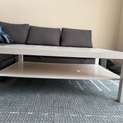 White Coffee table
