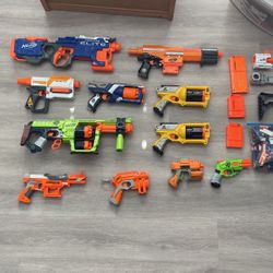 Nerf Guns and ammo