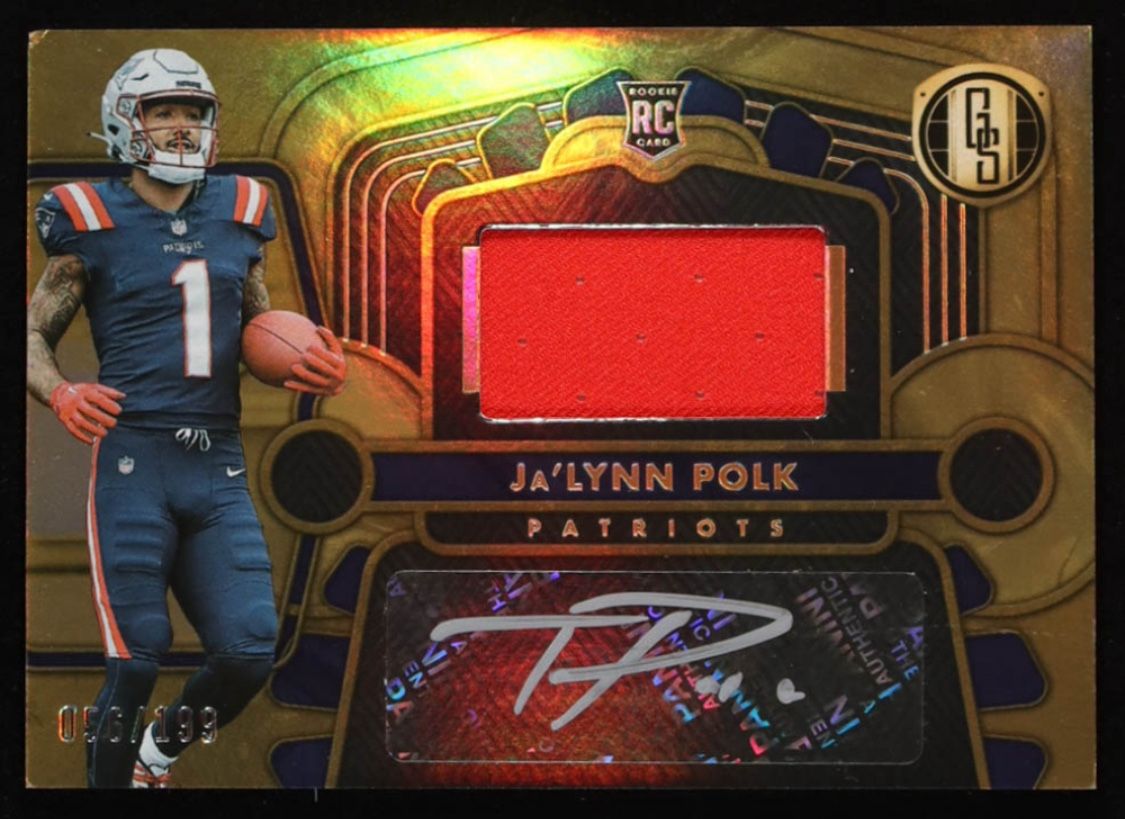 Ja'Lynn Polk 2024 Panini Gold Standard Autograph Memorabilia #218 #056/199 RC