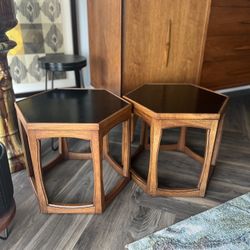 Pair Of Mid Century Side Tables 