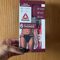 A Set Of 6 new thongs by Reebok Size XL