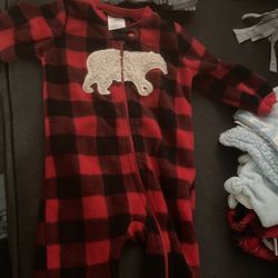 Plaid onesie