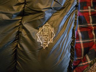 12 lb double size sleeping bag.