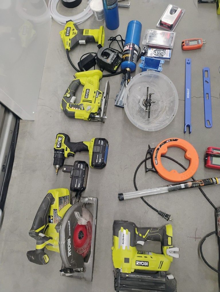 Ryobi Cordless Power Tools