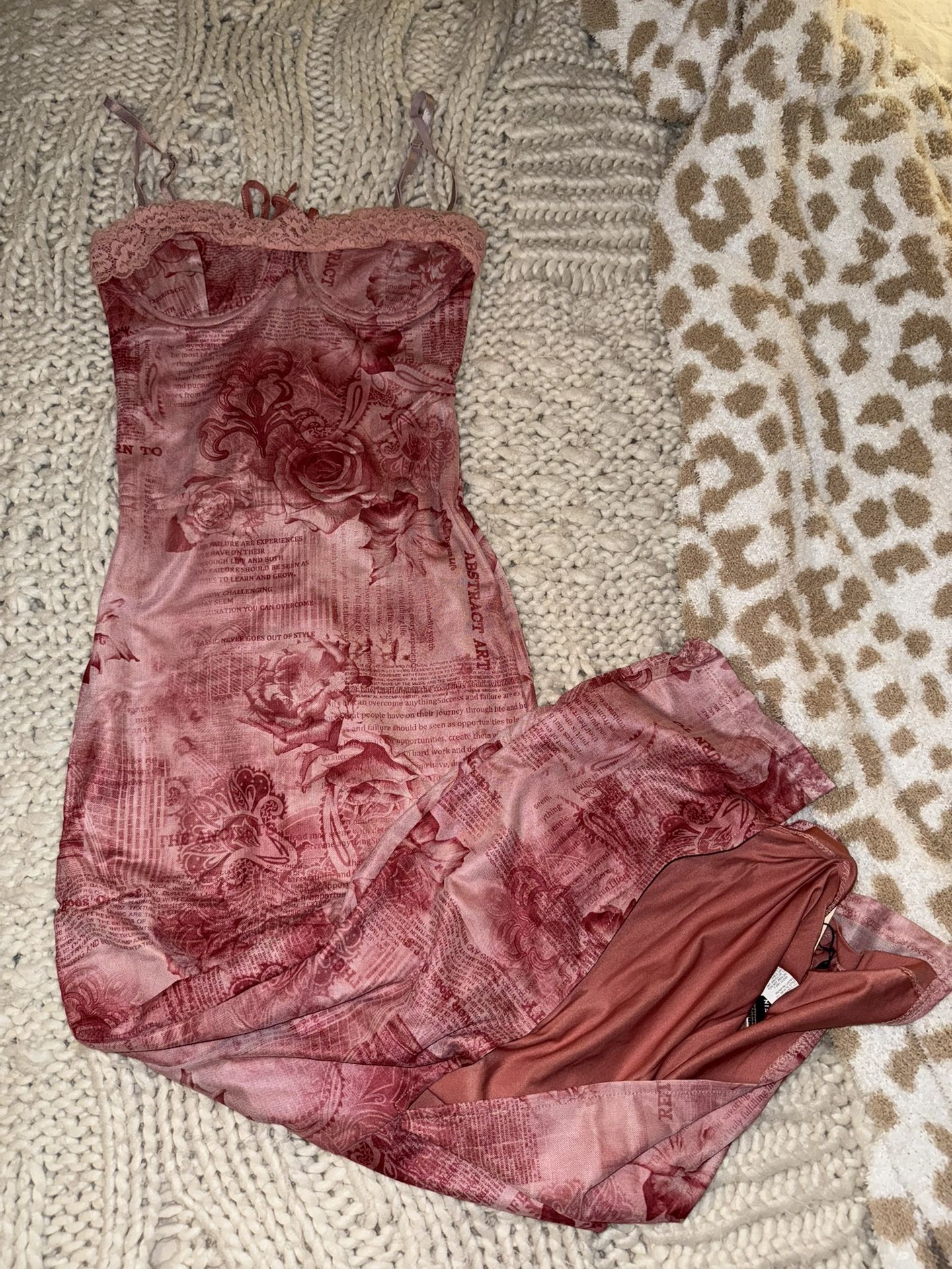 Pink Long Dress