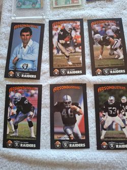 RAIDERS Trading cards