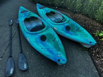 2 Pelican Odyssey 100x Kayaks