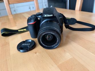 Nikon D3500 DSLR Camera + 18–55mm VR Lens – Like New