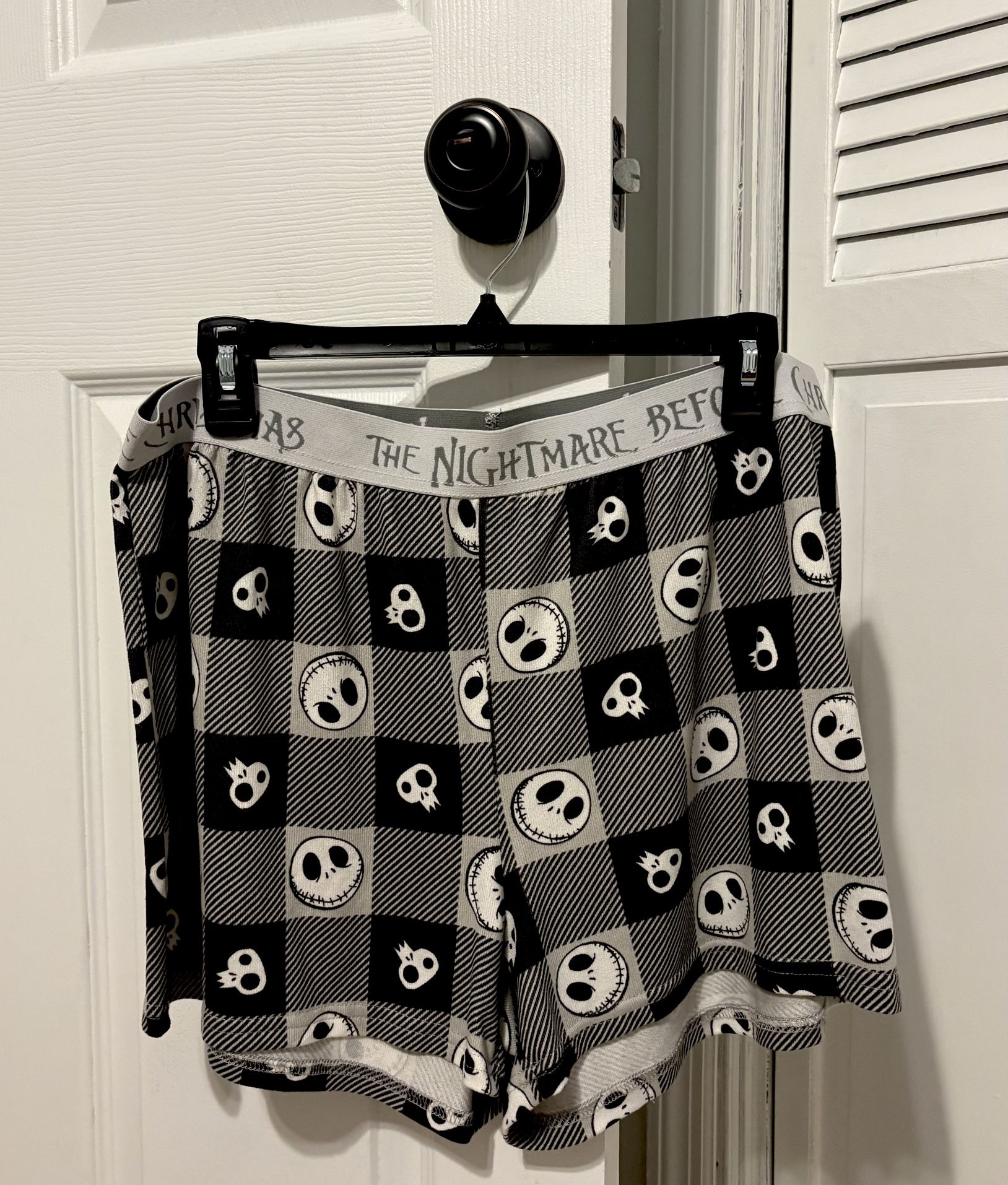 The nightmare before Christmas shorts new without tags size large