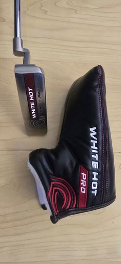 Odyssey White Hot Pro #1 35” Putter with SuperStroke Grip & Headcover