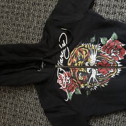Ed Hardy Black Zip Up