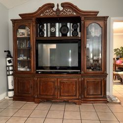 Pure Wood Entertainment Center