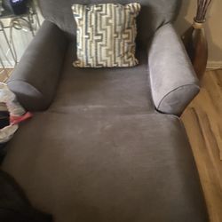 Grey Sleeper Sofa Set