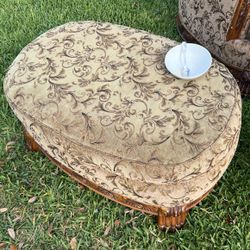 Couch/chair Set With Pillows And Foot Rest