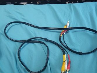Audio/Video Composite Cable DVD/VCR/SAT Yellow/White/red connectors 3 Male to 3 Male