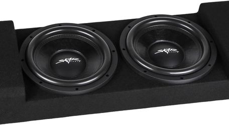 Skar 2 12 inch subwoofer box 1000 watts rms