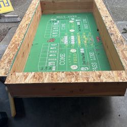 Craps Table Topper