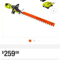 Hedge Trimmer Ryoby 40volt Bateria Y Cargador
